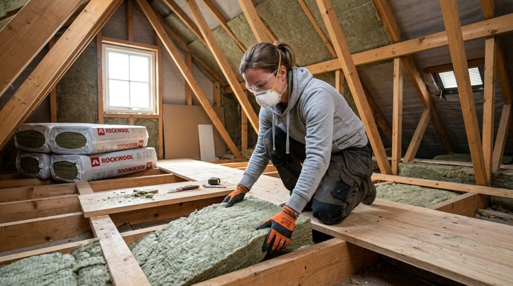 Efterisolering af loft selv eller hyr en fagmand